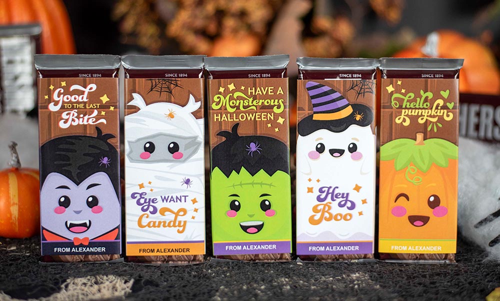 printable Halloween chocolate bar wrappers printable Halloween chocolate bar wrappers